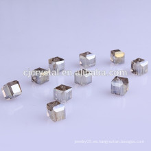 AAA Grado Cuentas de Cristal Cubo